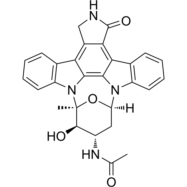 3′-O-Demethyl-4′-N-demethyl-4′-N-acetyl-4′-epi-staurosporine 2226941-29-1